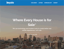Tablet Screenshot of keyzio.com